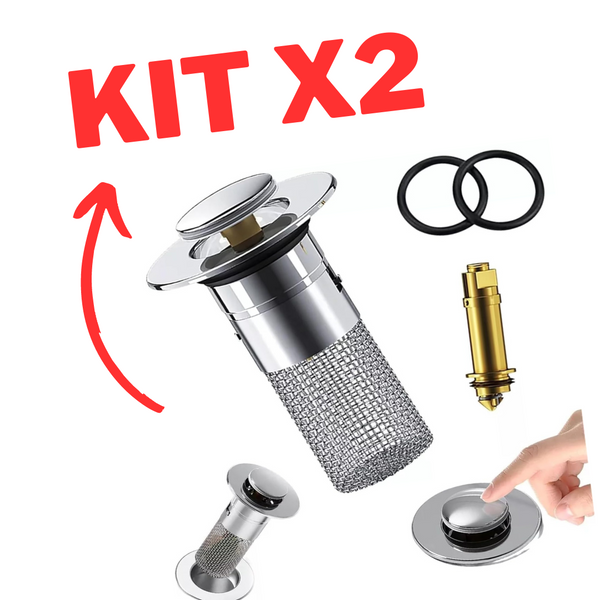 KIT x2 Tapón Moderno Para Drenajes