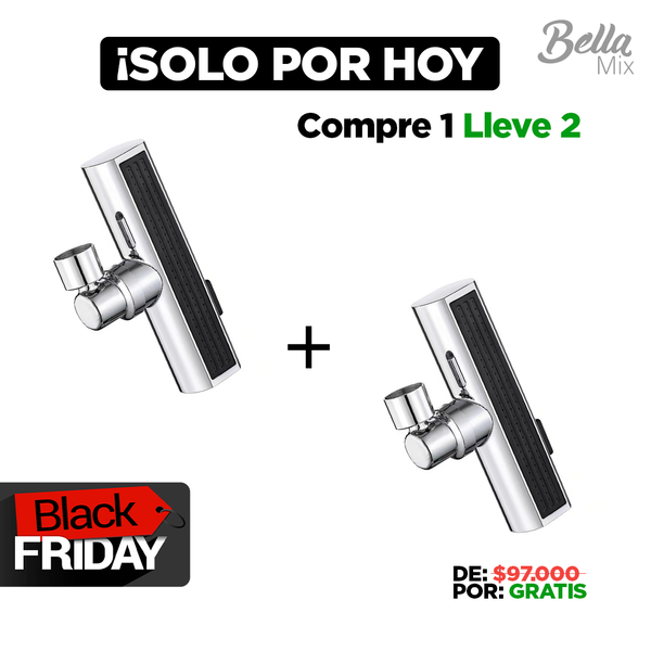 COMPRE 1 LLEVE 2 - Extensor De Grifo 4 En 1 - AquaFlow