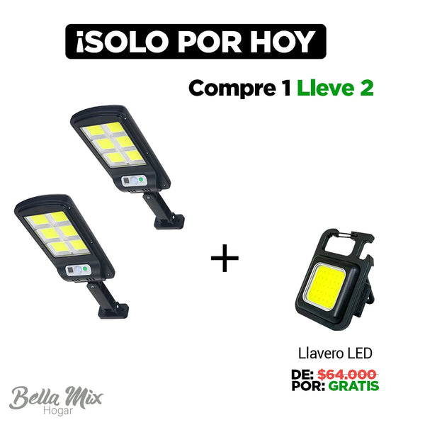 ¡OFERTA EXCLUSIVA! COMPRE 1, LLEVE 2 – Lámpara Solar EcoLuz + Regalo Exclusivo