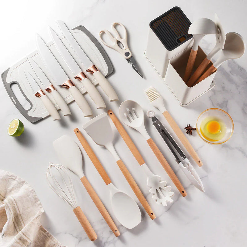 Kit de cocina con 19 piezas de silicona - MasterChef Supreme + Regalo